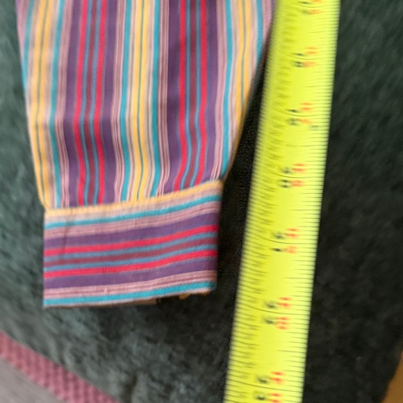 Women’s Multicolor Patchwork Casual Shirt - Picture 8 of 9